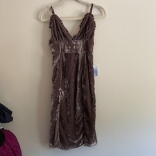 Majorelle REVOLVE Women S Sleeveless Washed Purple Velvet Yana Midi Dress NWT