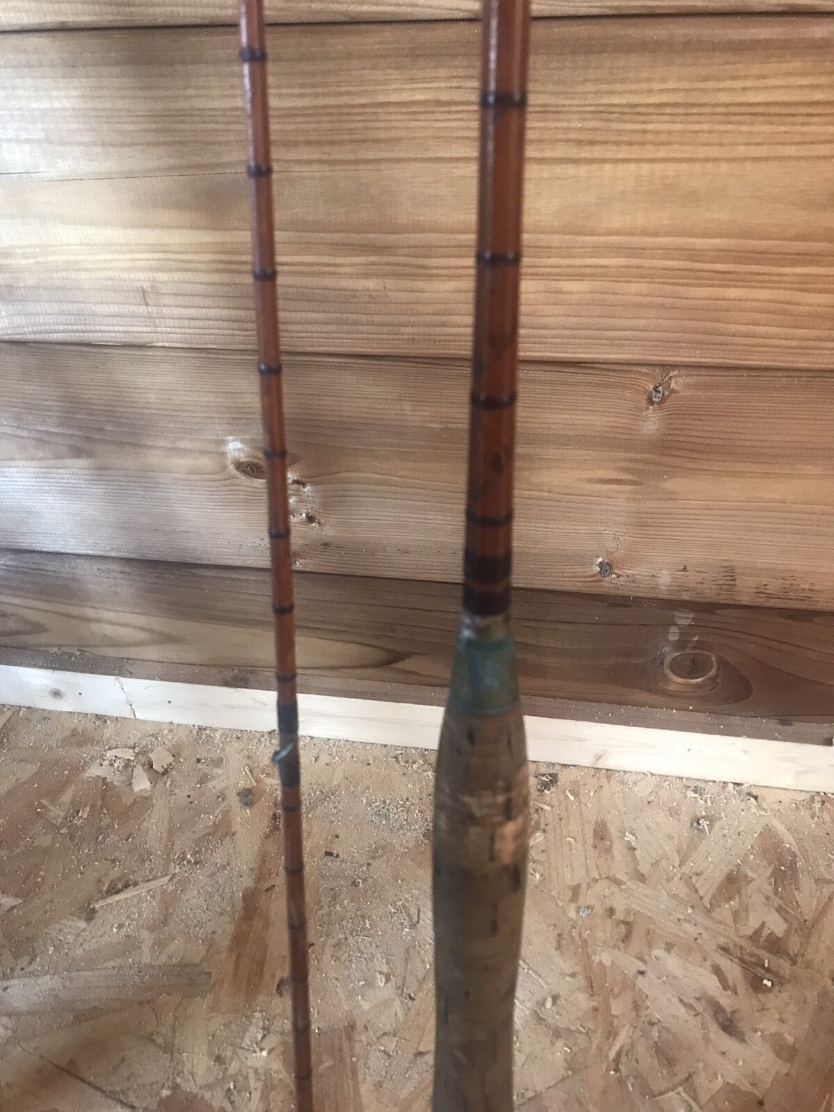 Collection Of Vintage Split Cane Fishing Rods , Hardy Etc , Collection