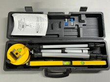 Pittsburg 16" Laser Level with 360 degree Rotating Head  Tripod W/ Case 69259