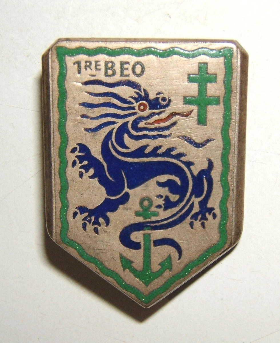 8 insignes de Commandos en Extrême-Orient... - Lot 50 - Tessier