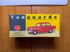 Vanguards Corgi 1:43 Triumph Herald Red VA5000