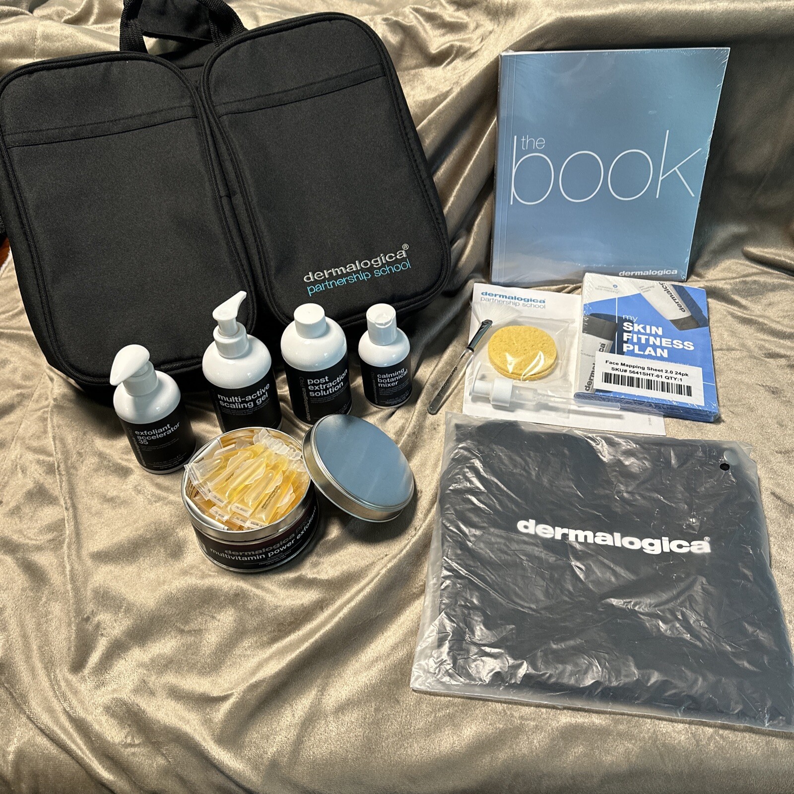 DERMALOGICA STUDENT ESTHETICIAN PARTNERSHIP SCHOOL KIT SET 11 PIECE NEW