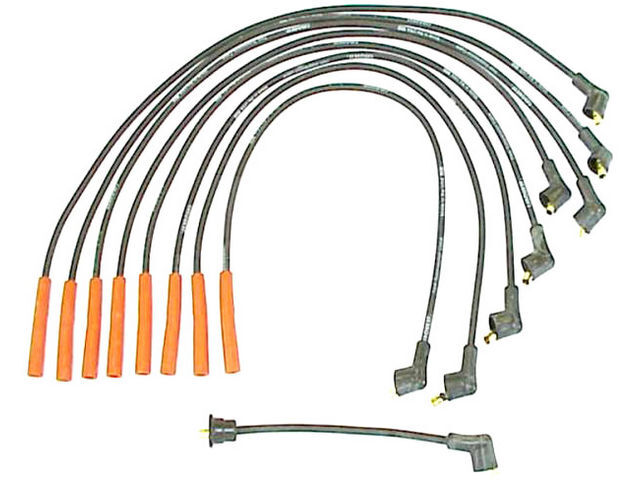 Jeu De 2 Fils D'allumage 8 Mm Pour Harley-Davidson XL883 / XL1200 - Caoutchouc Et Métal - Amélioration Conduction étincelle
