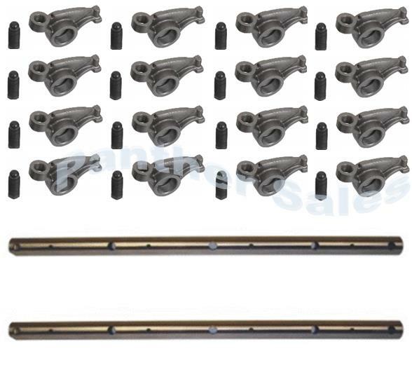 16 Rocker Arms & Shaft Set Mercury Ford 239 256 272 292 312 Y Block 2