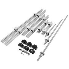 SBR20 Linear Rail+3 Ballscrew RM1605-350/650/1050mm Liner Rail CNC Set Grinding
