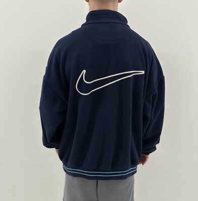 Vintage 1998 1999 Nike Premier Munich 1860 Training Jacket Fleece