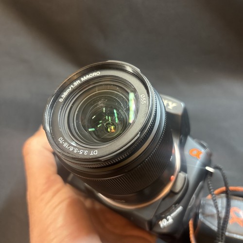 Sony Alpha DSLR A200 12.3MP Digital SLR Camera w/strap/Battery AS IS See Descrip - Picture 16 of 24