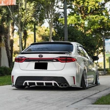 Smoked Fits Toyota Corolla  Sedan 2020-2026 LED Tail Lights w/ Trunk Lid Light