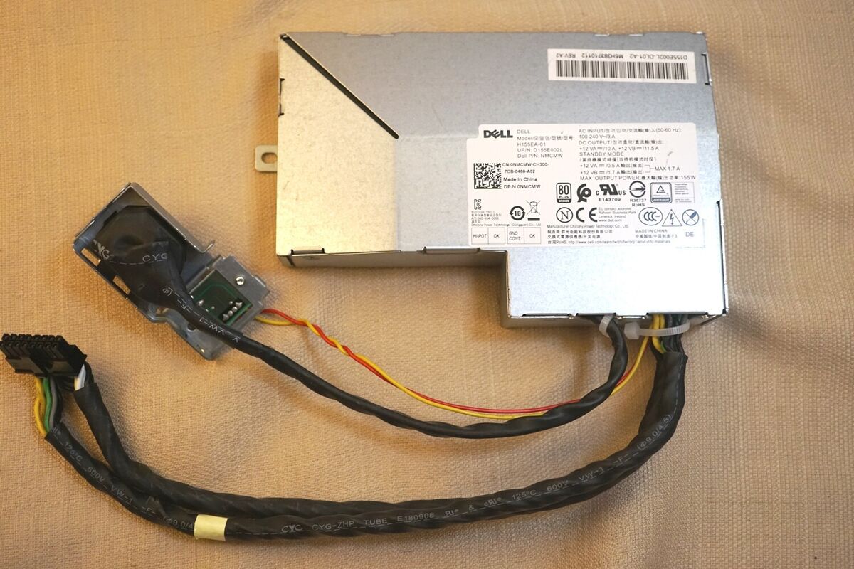 Dell OptiPlex 5250 7450 All-In-One AIO Power Supply H155EA Dell OptiPlex 5250 7450 All-In-One AIO Power Supply H155EA