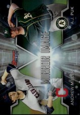 2016 Bowman's Best A.J. Puk / Andrew Miller #MI-5 Mirror Image 14G