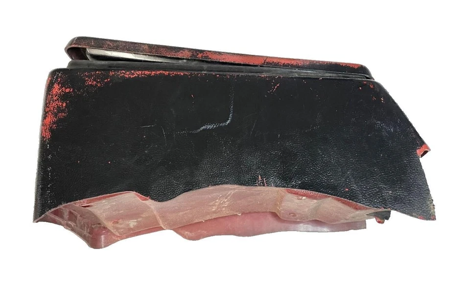 Jeep CJ5 центральная консоль 76-83 AMC заводской пластиковый гранат окрашен черный Бесплатная доставка - Изображение 4 из 4