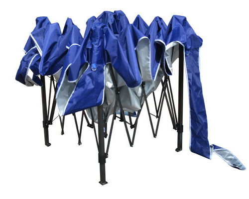 GAZEBO RICHIUDIBILE 3X3 PIEGHEVOLE A FISARMONICA AUTOMATICO MERCATO TENDA - Foto 18 di 22