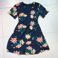 Beautiful Blue Floral Dress For Sale Great Condition