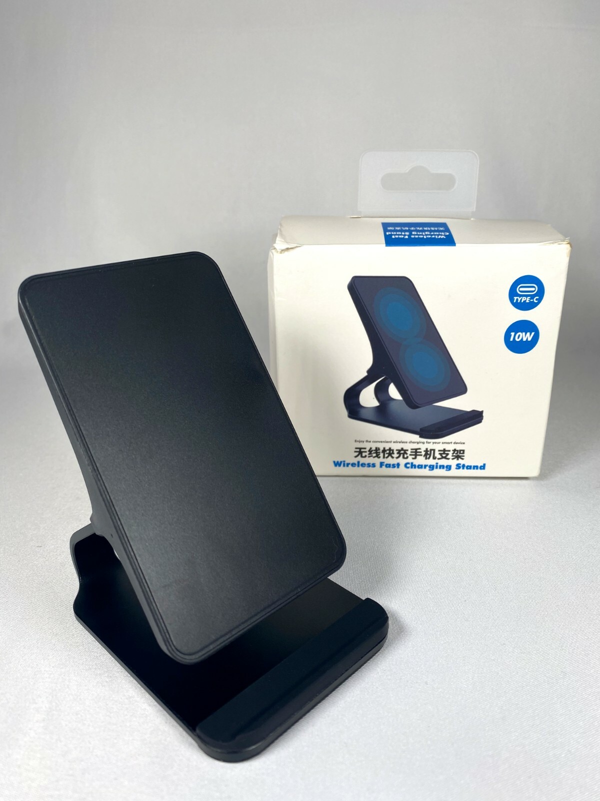 10W Wireless Fast Charging Stand for Effortless Power Boost  