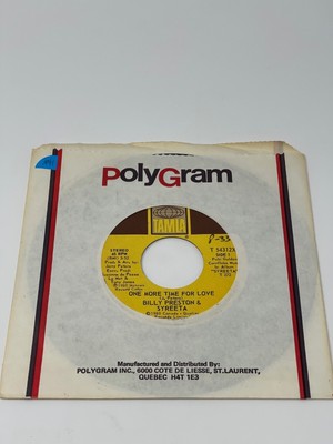 Billy Preston -'One more time for love' & 'Dance for me children' 45 RPM (#1041)