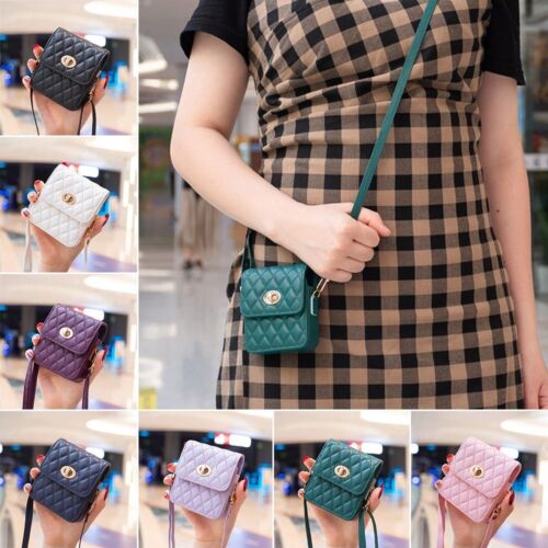 Leather Phone Bag Crossbody Shoulder Bags for Samsung Z Flip 5/4/3 Men Women - Picture 1 of 19