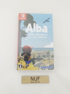 Nintendo Switch Alba Wildlife Adventure Protect! Animal Island With Case Japan