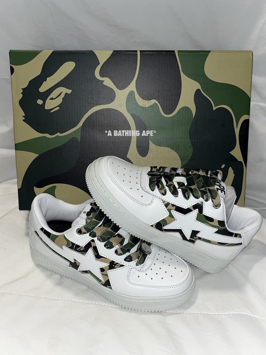 Size 5 - A Bathing Ape Bape sta Icon ABC Camo - Green | eBay