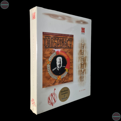 Conspiracy aka KGB IBM PC Spiel Big Box Virgin 1992 SEALED NEW White Label