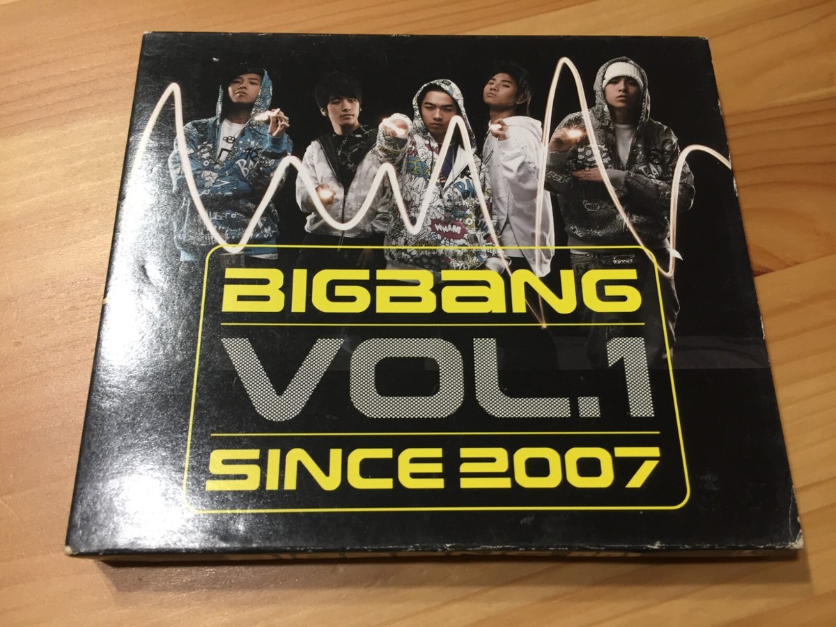 Big Bang Vol. 1 Since 2007 Debut Album K-POP CD + DVD Made