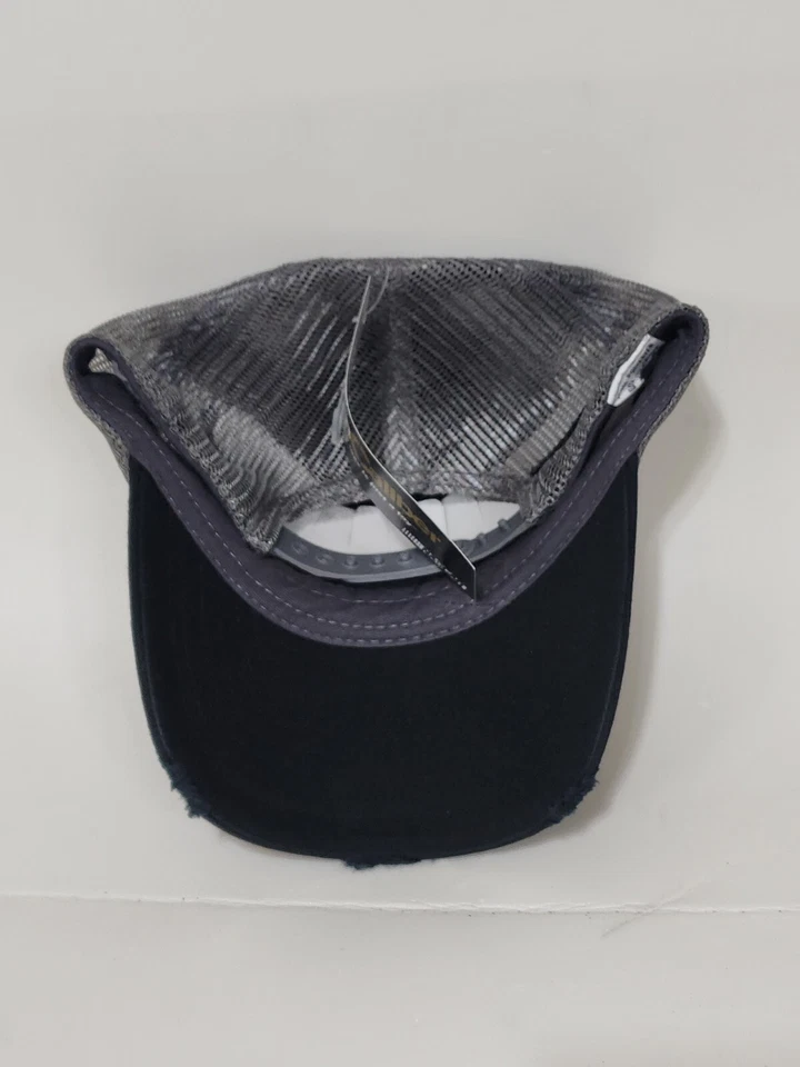 Gorra de béisbol ajustable Kurt Busch #97 Smirnoff Ice negra/gris calibre de equipo Foto 4 de 4