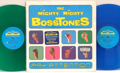 洋楽 Mighty Mighty Bosstonen/Pay Attention The Mighty Mighty Bosstones - Pay Attention LP 2000 US ORIG Green
