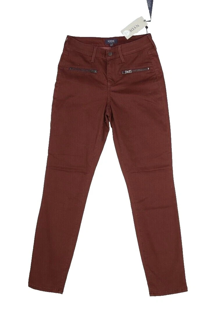 Cotton Solid NYDJ Pants for Women