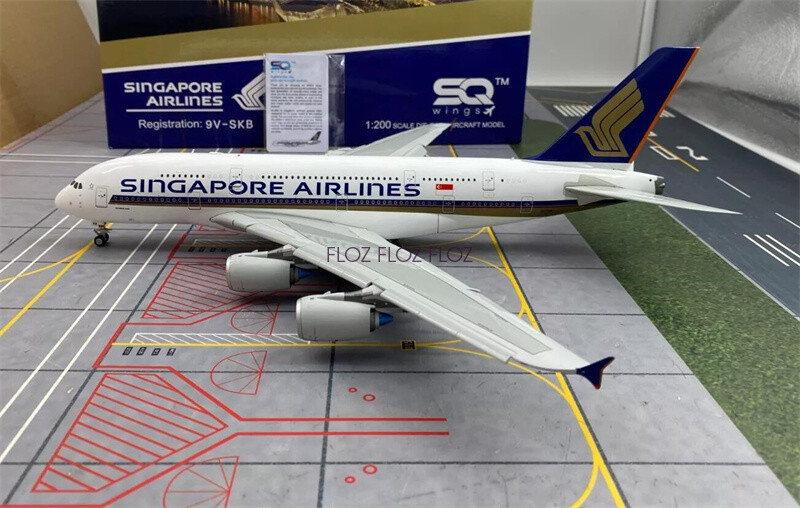 1:200 for SQ Wings for Singapore Airlines for Airbus A380 9V-SKB