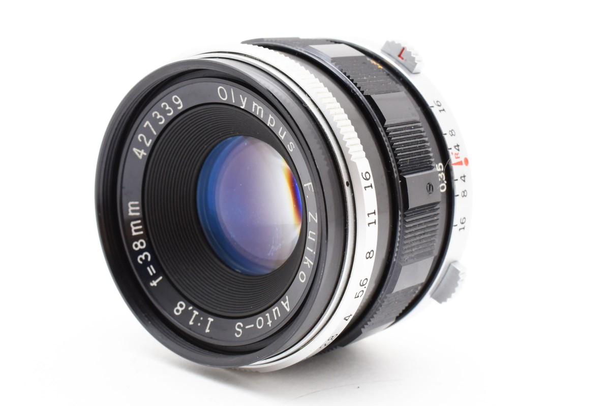 Olympus F.Zuiko Auto-S 38mm F1.8 TTLモデル TTLナンバータイプ！】 OLYMPUS F.Zuiko Auto-S 38mm F1.8 - 三
