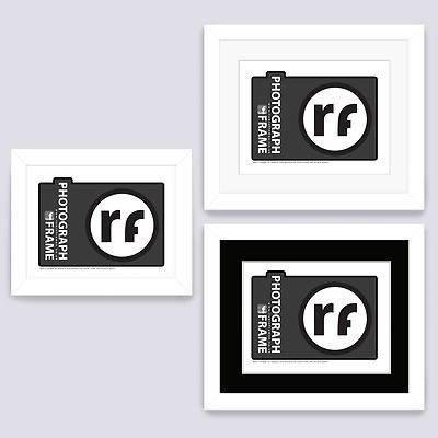 Fotorahmen 12x10, 16x12, 18x12 Holzrahmen Farbe Kunstglas + Montagemöglichkeiten