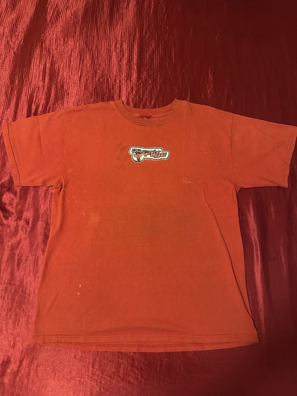 Vintage Black Flys Dancers Union Red L T-shirt