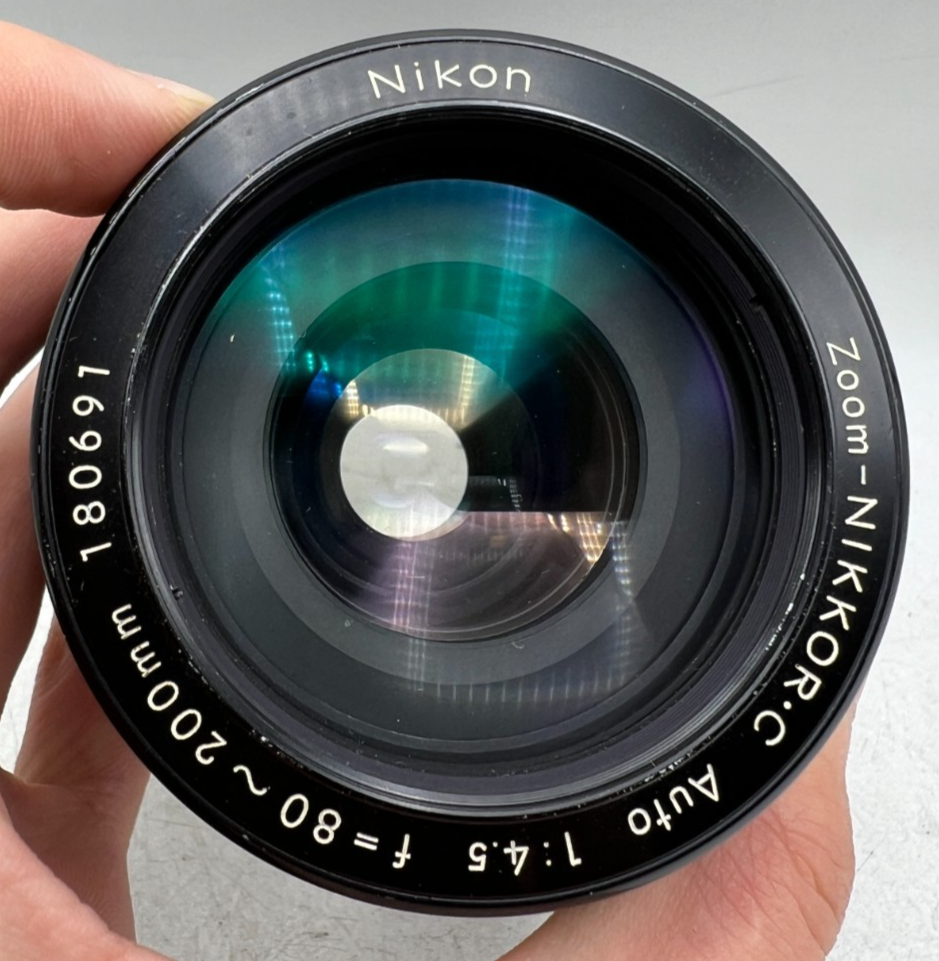 Nikon Zoom Nikkor C Auto 80-200mm F4.5 AI Mount Lens For SLR
