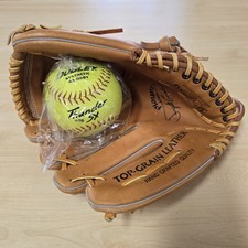 Spalding Player Series 42-656 Dwight Gooden Baseball Glove RHT W/Dudley Ball