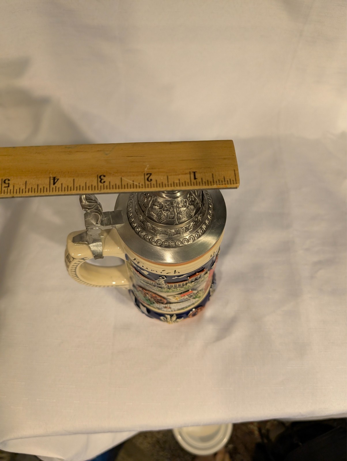 GerZ Beer Stein With Lid Munich Monaco de Baviera Munchen