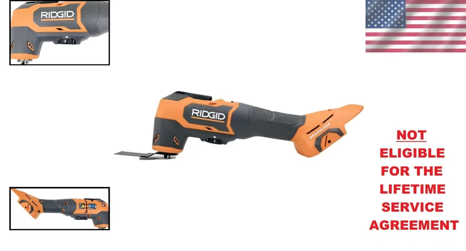 Oscillating Multi-Tool Brushless Cordless 18V Variable Speed Power Tool - Image 2 of 4