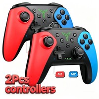 2Pcs Wireless Switch Pro Controller FüR Nintendo Switch 2/Oled/Lite/Android/Ios