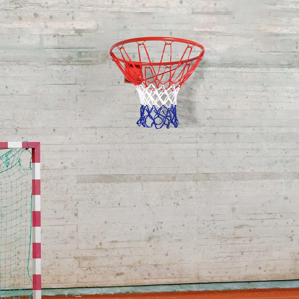 HOMCOM Canestro Basket in Ferro e Rete in Nylon per Esterno e Interno, Φ46cm - Immagine 3 di 4