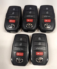 Lot Of 5 Oem Toyota Key Fob Lot Keyless Entry Fob Lot Hyq14fbx 4 Buttons