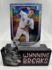 2025 Bowman - Drew Thorpe RC Mojo Refractor #8 Chicago White Sox 