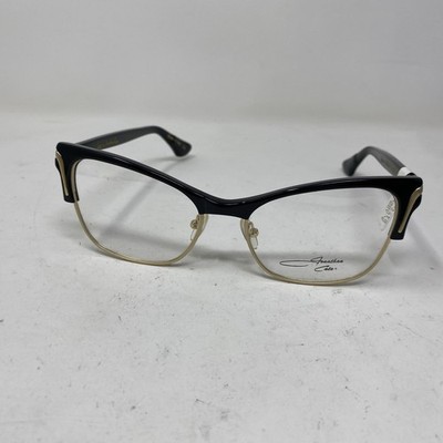 LUXE BY JONATHAN CATE EYEWEAR FLORENCE BLACK GOLD 54-18-138 EYEGLASSES KM70