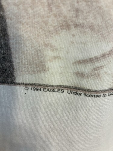 Vintage 1995 Eagles Hell Freezes Over Tour T-shirt Giant By TeeJays XXL USA - Picture 8 of 16