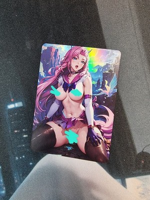 AUSWAHL |  Waifu TCG Flip Card 18 NSFW doppelseitig RARE
