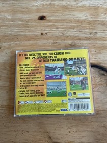 NFL 2K Sega Dreamcast w/ Manual Randy Moss Cover 1998
