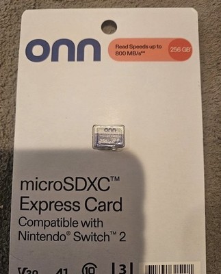 switch　新品未開封　 micro SD Express Card 256GB MicroSD Express Card - 256GB for Nintendo Switch 2 (Styles May