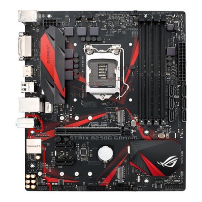 ASUS ROG STRIX B250G GAMING Intel B250 LGA1151 micro ATX ddr4 2400MHz dual M.2