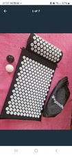 Massage Acupressure Mat Pillow and Ball Set Body Yoga Back Pain Soreness Relief