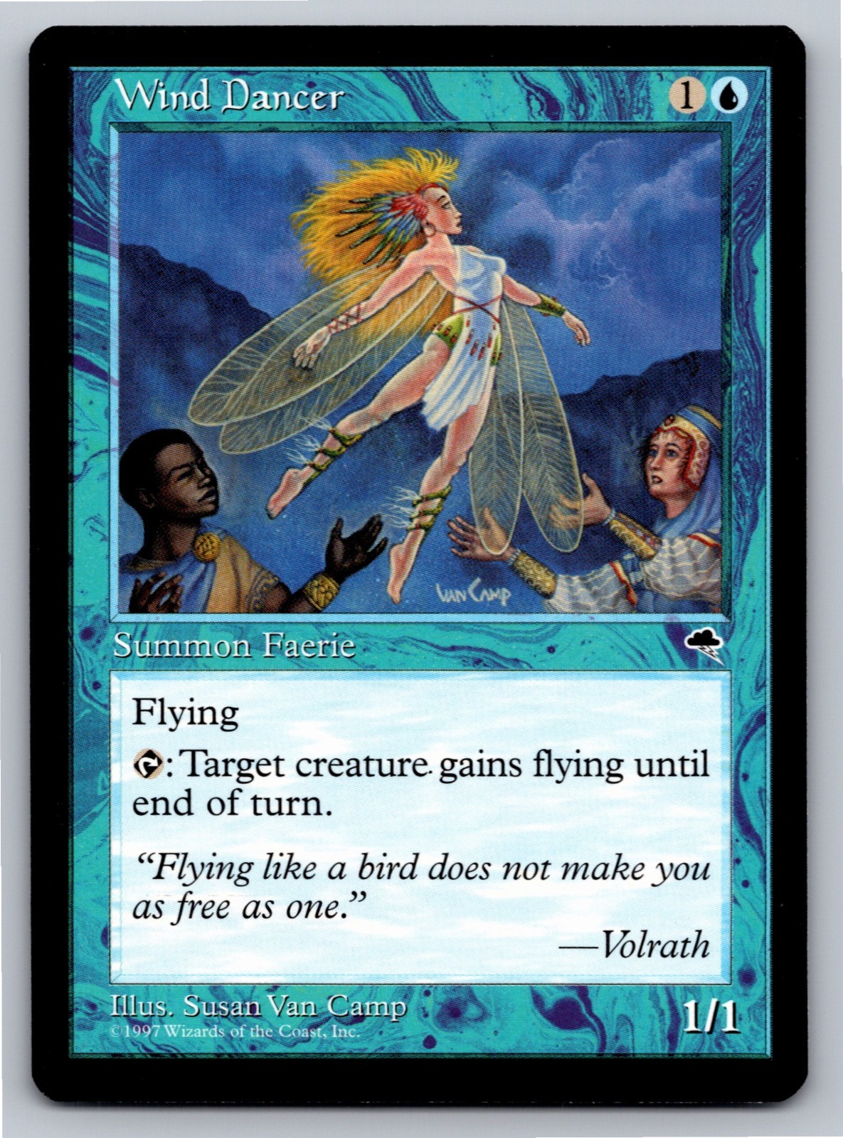 1997 Wind Dancer 104/350 Uncommon MTG Tempest Regular NM