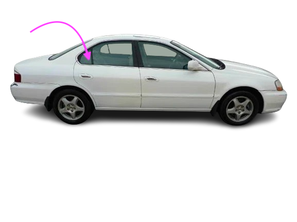 Fits: 1999-2003 Acura 3.2TL 4D Sedan Passenger Side Rear Right