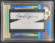 2006 National Treasures Joseph Addai Rookie Auto Letters #/80 Colts