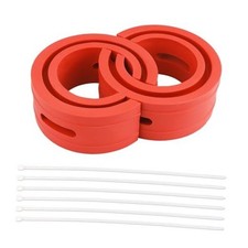 2PCS Coil Spring Spacers for Cars with 6 Ties,Rubber Coil Spring Spacers for
